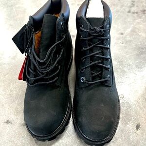 Black Timberlands for Boys size 1